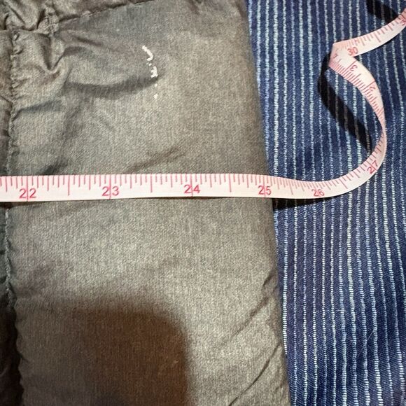 Eddie Bauer Women’s Down Puffer Jacket Gray Quilted Coat Warm Winter Size S - Picture 7 of 8